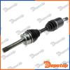 Demi-Arbre de Transmission avant gauche pour MITSUBISHI | NPW-MS-059, 18-081400